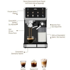 Resim Sinbo SCM-2994 Pro 1300 W Espresso Kahve Makinesi 