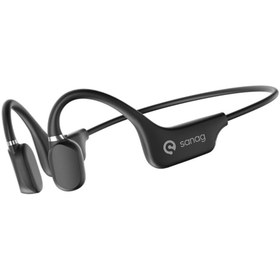 Resim RTG Sanag A5X Sporcu Kulaklığı Type-C 5.3 Boyun Bantlı Bluetooth Kulaklık Siyah 