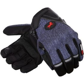 Resim Ebakbak Motosiklet Eldiveni Soft Tpu Koruma Yüksek Performanlı Telefon Dokunmatik Motor Eldiven Denim Jeans 