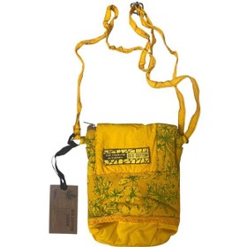 Resim Vintage Renkli Etnik Salaş Tek Bölmeli Günlük Kadın Kol Omuz Çapraz Telefon Çantası 14 Cm X 17 Cm Haki 