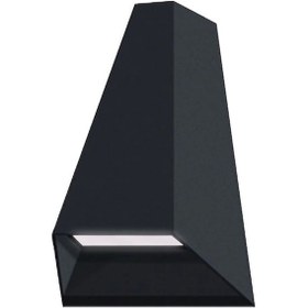 Resim CATA 6W 650LM 2X3W 3200K GÜNIŞIĞI LED SİYAH DUVAR ARMATÜR MALTA Siyah 