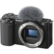 Resim Sony ZV-E10 Body Aynasız Fotoğraf Makinesi (Sony Eurasia Garantili) 