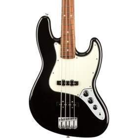 Resim Fender Player Jazz Bass 4 Telli Bas Gitar - Black / Pau Ferro 