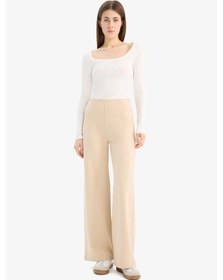 Resim DeFacto Wide Leg Standart Boy Basic Düz Geniş Bol Paça Eşofman Altı E7952AX25SPBG115 