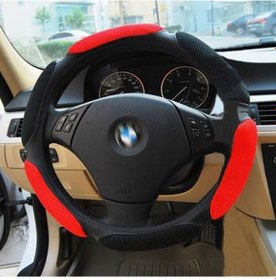 Resim 3d Sandviç Stil Kaymaz Dayanıklı Slamlar Araba Direksiyon Simidi Hareketi Kapak Style 3 1 Adet 