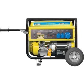 Resim Aksa Aap 8000E 8 Kva Monofaze Benzinli Jeneratör 