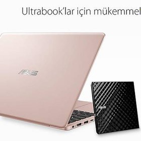 Resim Asus SDRW-08D2S-U LITE 8X Harici DVD Yazıcı, Siyah 