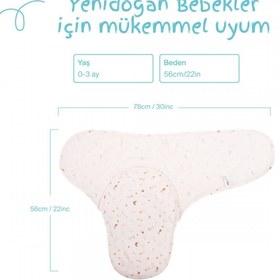 Resim Sevi Bebe 0 -3 AY Desenli Kundak %100 Pamuk - YENİ 