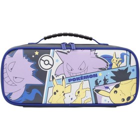 Resim Hori Nintendo Switch Kargo Kılıfı Kompakt - Pikachu, Gengar ve Mimikyu 