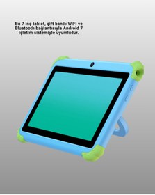 Resim hep dükkan EN POPÜLER Çok Amaçlı 7 İnç Tablet Video Oyun ve Eğitim İçin İdeal UYGUN 