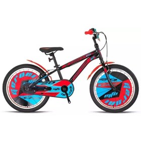 Resim Kron X-FORCE 16 JANT MTB - 10' - Vitessiz - V.B. Siyah-Mavi-Kırmızı 