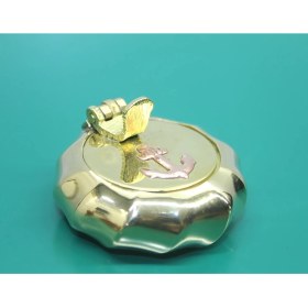 Resim MiraLive Pirinç Çapalı Kapaklı Küllük 5 cm 