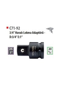 Resim Ceta Form C71-92 3/4’’ Havalı Lokma Adaptörü 