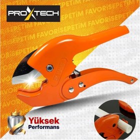 Resim Proxtech Profesyonel Keskin Pvc-Ppr Plastik Boru Kesme Makası 42MM 