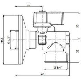 Resim Eca Filtreli Çamaşır & Bulaşık Makina Musluğu 602111059 Yeni Mini 