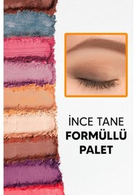 Resim River World 2'li Set Mat Far Paleti Sedefli 15 Renkli Çok Renkli 