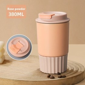 Resim Acker Kahve Kupa Basit Paslanmaz Çelik Kupa 304 Paslanmaz Çelik Yalıtımlı Kupa (Yurt Dışından) 