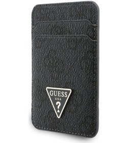 Resim Guess Bilek Askı İpli Magnetik Kartlık 2in1 Aksesuar Set Siyah 