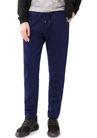 Resim Ghassy Co. Erkek Ultra Termal Kışlık Sherpa Astarlı Aktif Koşu Normal Paça Jogger Eşofman Altı Lacivert 