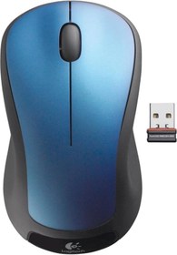 Resim logitech M310 XL Mouse Tam Boy Rahat Kauçuk Kenarlı Tavuskuşu Mavisi 