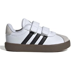 Resim Adidas Vl Court 3.0 Cf I Beyaz Bebek Yürüyüş Ayakkabısı Id9157 Beyaz 