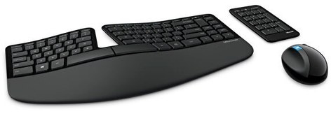 Resim Microsoft L5V-00016 Kablosuz Ergonomik Desktop USB Orjinal - Faturalı - Garantili Ürünler - Hızlı Gönderim