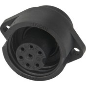 Resim Ip67 Wa22k7z 7 Pin Şase Tipi Dişi Su Geçirmez Konnektör 