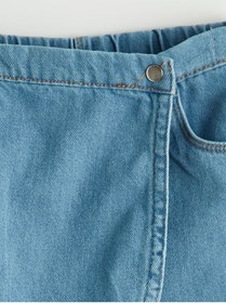 Resim LC Waikiki Kız Çocuk Jean Şort Etek 