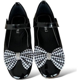 Resim Kız Çocuk Babet Ayakkabı Siyah-siyah Siyah 