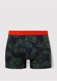 Resim Mavi - 3lü Baskılı Lacivert Boxer Seti 0911421-33648 