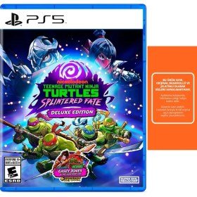 Resim Sony Teenage Mutant Ninja Turtles Splintered Fate Deluxe Edition - Ps5 Oyun [sıfır] 