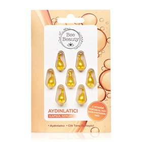 Resim Bee Beauty Aydınlatıcı 7'li Kapsül Serum 