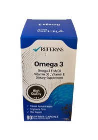 Resim Referans Omega 3, D3 - E Vitamini 90 Kapsül 