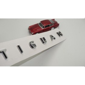 Resim Volkswagen Tiguan Yeni Nesil Bagaj Yazı Logo Krom Siyah Abs Orjin 