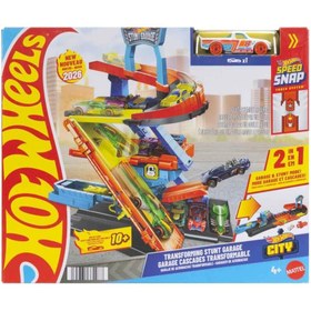 Resim Hot Wheels City 2 in1 Dönüşebilen Garaj Oyun Seti JHL94 