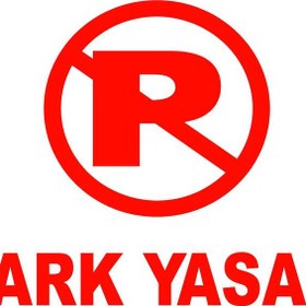 Resim SEÇ Park Yasak Etiket Sticker Çok Amaçlı Sticker Etiket 