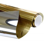 Resim Ecce Gold Silver Aynalı Cam Filmi Amerikan Çizilmez 75 cm x 2 metre KML142 