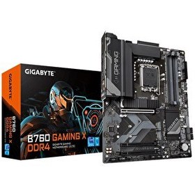 Resim Gigabyte B760 Gaming X Intel B760 5333 MHz DDR4 LGA 1700 Soket HDMI DP Anakart 
