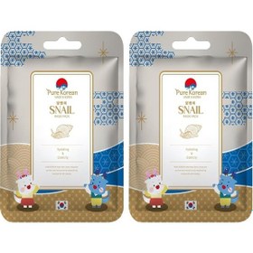 Resim Snail Cellulose Maske 2 Paketi 