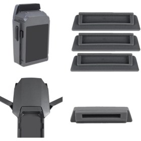 Resim Profisher Mavic Pro Pil Pil Yatağı Toz Geçirmez Silikon Tapa 1x Gövde 3x Pil Terminali 
