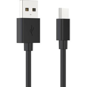 Resim Deji Samsung Xiaomi Oppo Reeder Huawei Uyumlu Usb To Type C Şarj Kablosu 120 Cm Siyah Renk 