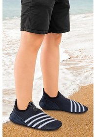 Resim Kiko Kids Enigma Havuz Plaj Erkek Çocuk Deniz Ayakkabısı 7501 Siyah - Beyaz Siyah - Beyaz Beyaz - Siyah 