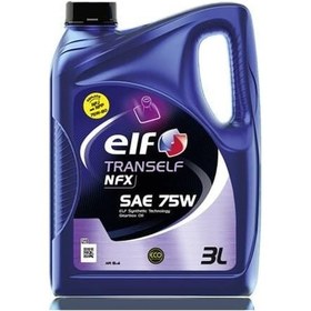 Resim Sanzıman Yağı Elf Tranself Nfx Sae 75w 5b 3 Litre 5 Adet 