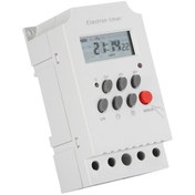 Resim Tenfowee Programlanabilir Dijital Zaman Kontrolü Anahtarı - 30a, Akıllı Otomatik Açma/kapama, 16 Zaman Ayarı, Ac 110v, Yedek Pil 