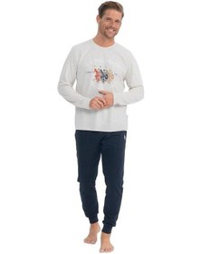 Resim U.S. Polo Assn. U.s Polo 18832 Erkek Pijama Takım 001 