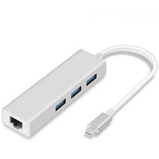 Resim Codegen Cdg Cnv85 Gigabit 1port Type C Ethernet,3x Usb Çoklayıcı 