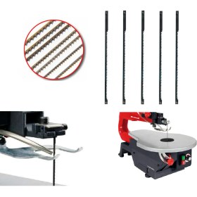 Resim Kafenn Einhell Tc-Ss 405 E Uyumlu Tezgah Dekupaj Kıl Testere Bıçak Kaba Diş 5 Parça 