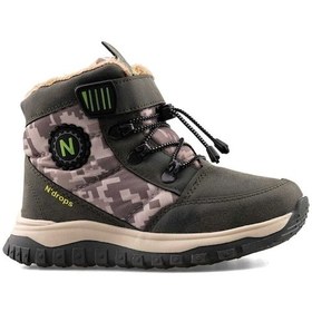 Resim 015 Erkek Çocuk Kar Botu Haki 