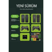 Resim Newface M8 64GB Dual Pad 4K Game Stick - Siyah Glstd 