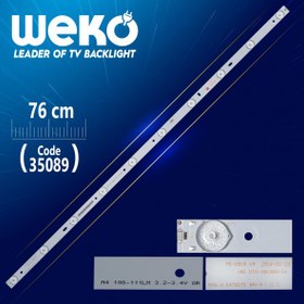 Resim MS-0818 V4 - 180 DT0-391900-1H - A3 108-111LM 3.2-3.4V 0R WR - 76 CM 10 LEDLİ - (WK-471) 